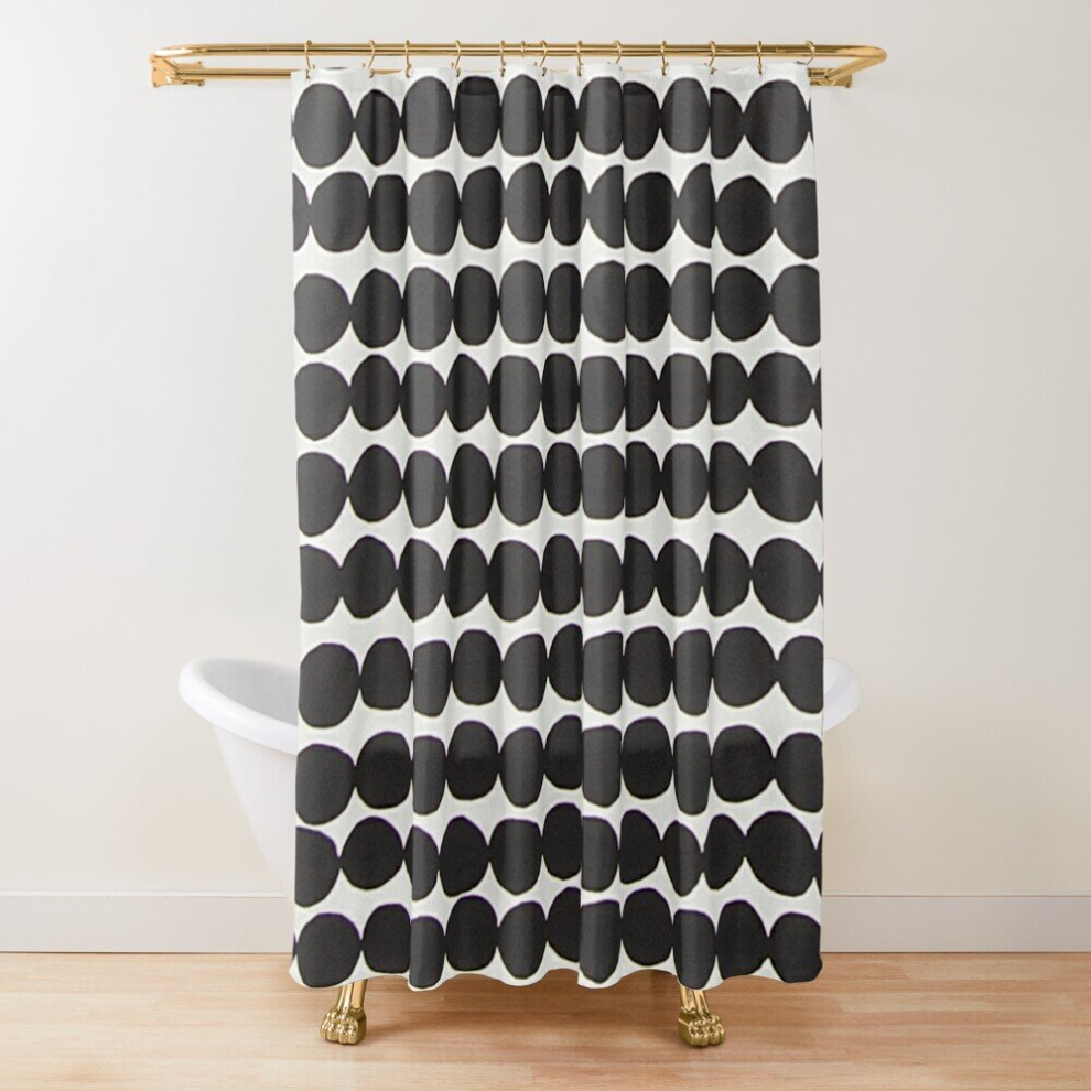 Shower Curtains Marimekko Pattern for Bathroom Decor 72x72 inches