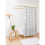 Shower Curtains Silver Leopard Print for Bathroom Decor 72x72 inches 4