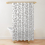 Shower Curtains Silver Leopard Print for Bathroom Decor 72x72 inches 1