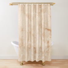 Shower Curtains Beige marble for Bathroom Decor 72x72 inches