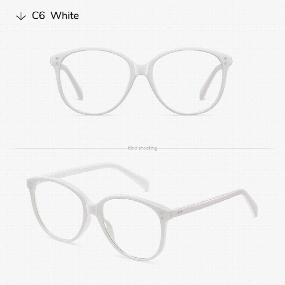 Trends Oversized Anti Office Glasses For Women Mens Computer Eyeglasses Big Frame 3005