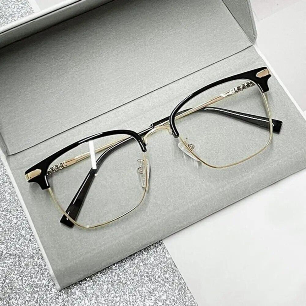Durable Portable Eye Protection Anti-Blue Light Glasses Computer Goggles Ultra Light Frame Oversized Eyeglasses 885672536701