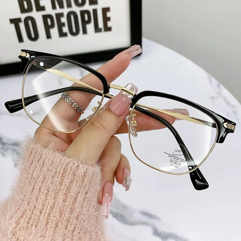 Light Blocking Glasses Anti Glare Anti Eyestrain Eyeglasses with Light Filter Universal Frame for Men and Women