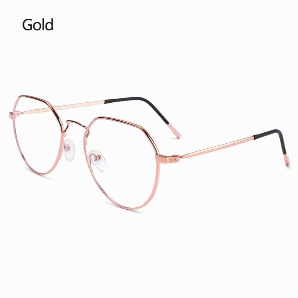 Anti Light Glasses For Women Men Metal Frame Eyewear Eye Protection Rays Blocking Glasses Computer Goggles 885672537753