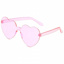 Flower heart sunglasses one-piece diamond glasses jelly childrens love sunglasses