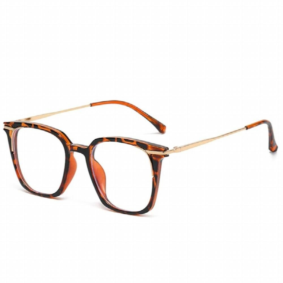 SHAUNA Retro Clear Anti Light Cat Eye Women Glasses Frame TR90 Metal Spring Hinge Men Optical Eyeglasses Frames