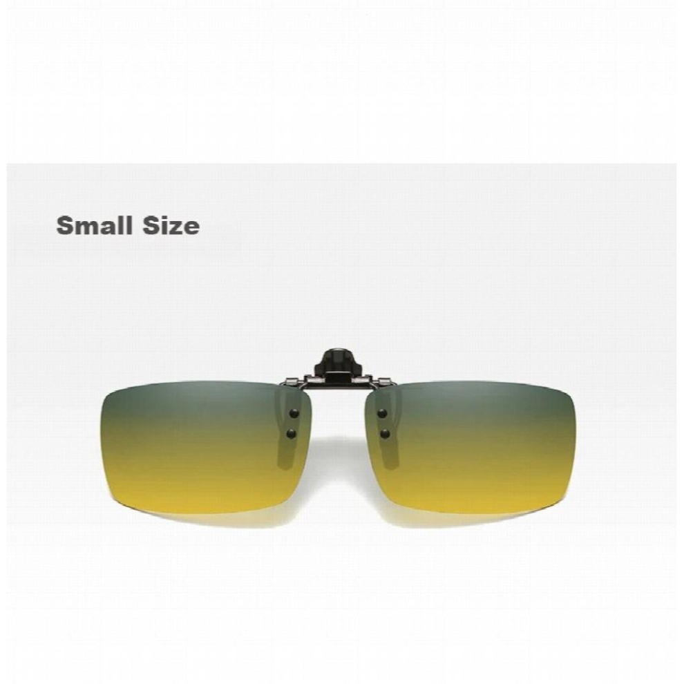 Glasses Clip Car Driver Goggles Anti-UVA UVB Polarized Eyeglasses Driving Night Vision Lens On Sunglasses Interior Accessories