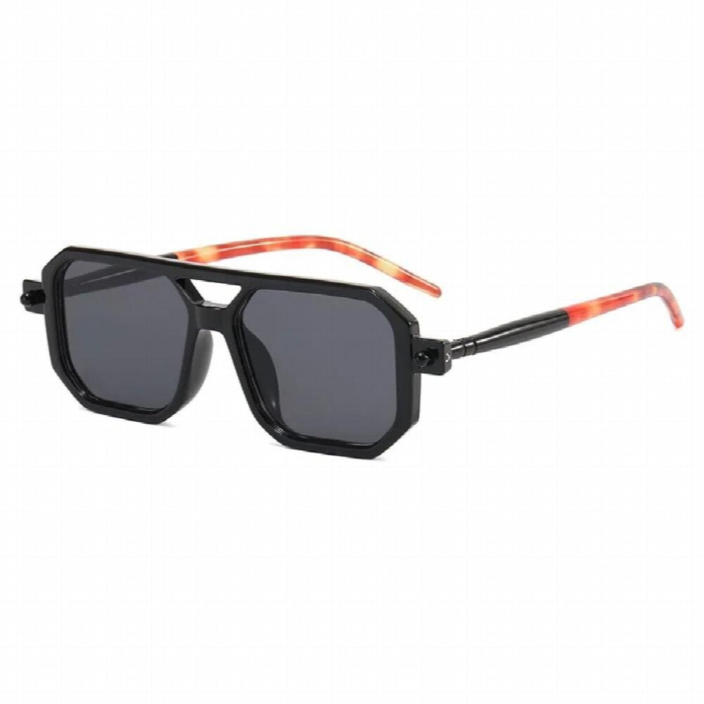 Vintage Light Glasses Men Retro Double Bridge Eyeglasses Male Computer Eyewear Prescription Spectacles Frame UV400