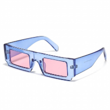 Boyarn Narrow Square Sunglasses Ins Style Model Runway Glasses Modern Charm Sunglasses Eyewear