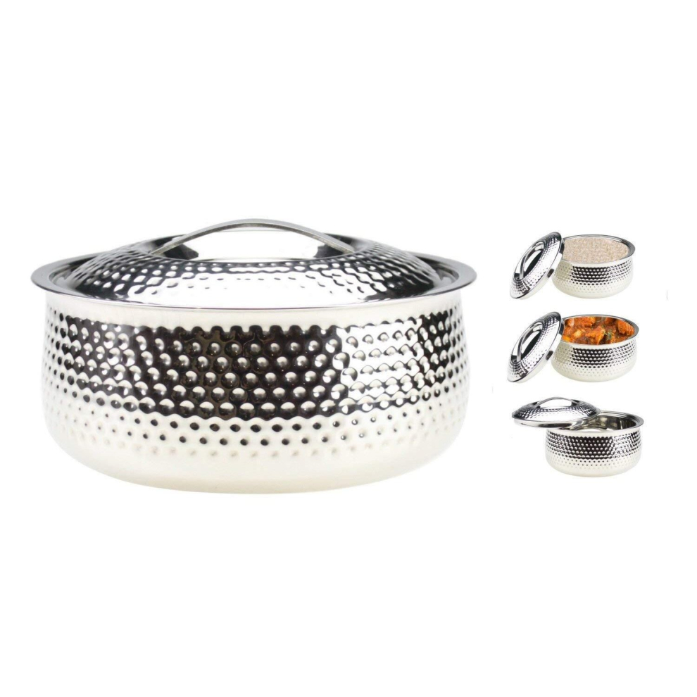 (1500ml) Stainless Steel Hot Pot Insulated Food Warmer
