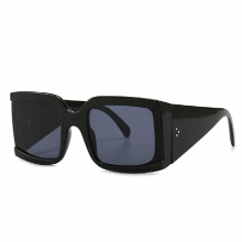 Boyarn Eyewear D-frame Sunglasses Rivets Modern Charming Sunglasses Classic Versatile Retro Sunglasses
