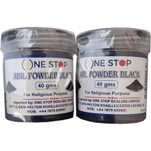 (Pack of 2) Black Abil Powder 40 G -Rituals, Aarti & Occasions