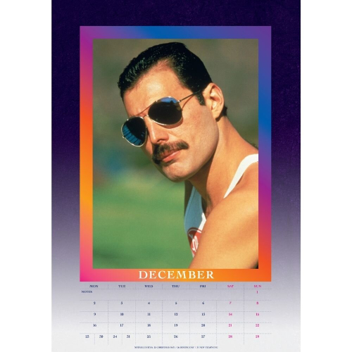 FREDDIE MERCURY 2024 A3 CALENDAR on OnBuy