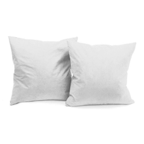 Grey Microsuede Couch Pillows - Grey