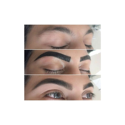 Revers Cosmetics Pro Colours Dark Brown Henna Eyebrow Kit 1