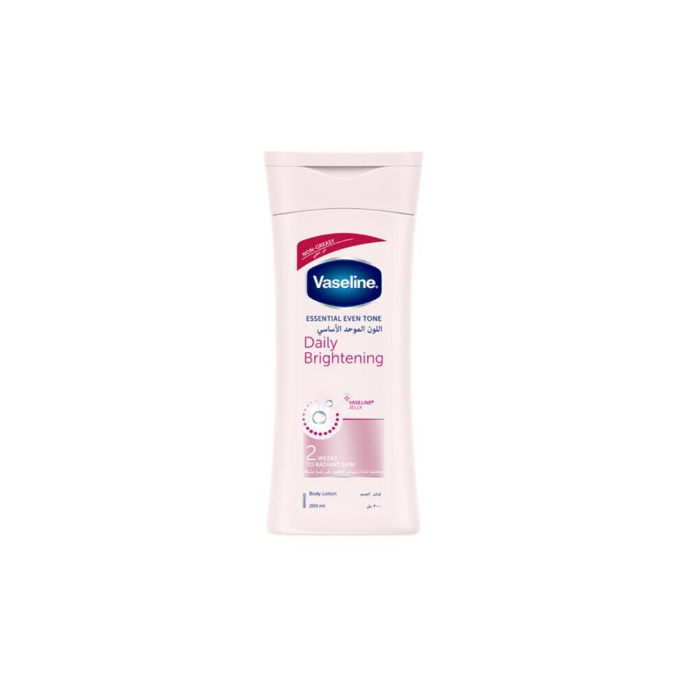 Vaseline Essential Even Tone Uv Daily Brightening Body Lotion For A Glowing And Soft Skin 200ml