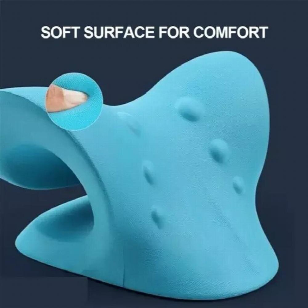 Cervical Vertebra Massage Pillow Neck Shoulder Stretcher Relaxer Cervical Shoulder Pain Relief Tool Ergonomic Pillow