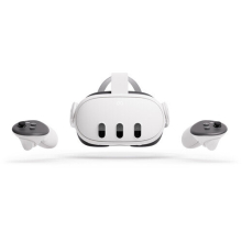 Meta Quest 3 Advanced All-in-One VR Headset (128GB) - XR2 Gen 2, 2064x2208 Per Eye, Full-Color Passthrough, Works with All Quest Apps & Games