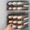 Automatic Slide Eggs Storage Box Refrigerator Organizer Eggs Holder Container Fridge Organizer Kitchen Storage Organizers 5