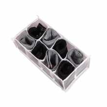 Underwear Storage Box Womens Socks Wardrobe Drawer Bra Panties Thickened Compartment Storage Box Mesh Plaid