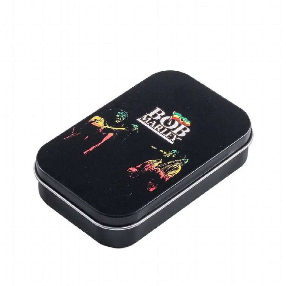 Multicoloured Cigarette Box Case Humidor Tobacco Box Container Cigarette Cigar Tobacco Rolling Paper Storage Box Case Smoking Accessories