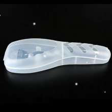 Transparent Mens Razor Box Shaving Machine Storage Box Razor Blades Holder Travel Storage Case For Gillett