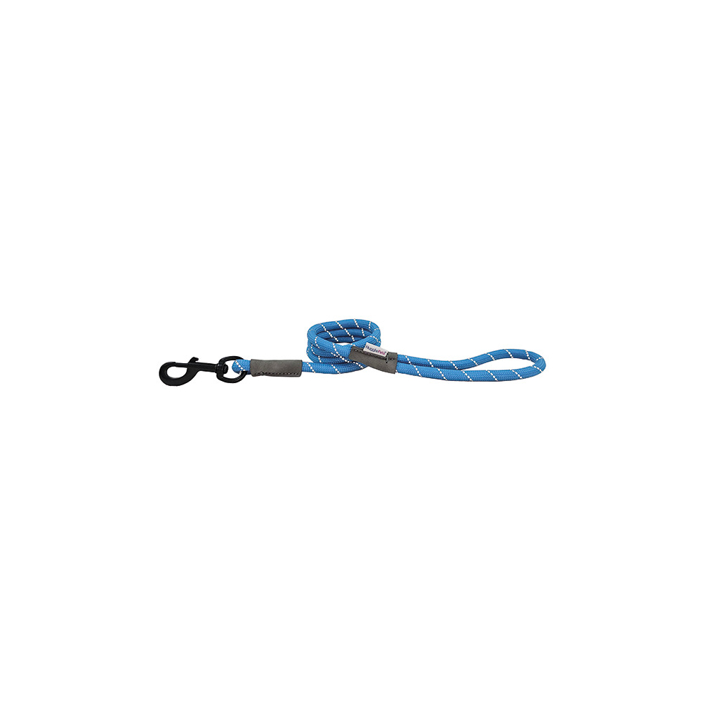Hugglepets (, 107 X 1.2Cm) Reflective Rope Dog Lead Blue