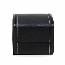 Faux Leather Square Watch Box Jewelry Watch Case Display with Pillow Cushion watch box storing wrist watch protecting