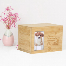 Cremation Urns for Ashes Pet Memorial Keepsake Urns Funeral Pet Cremation Urn Wood Keepsake Pet Urns for Dogs Ashes