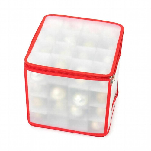 Christmas Ornaments Storage Box Keep Folding Compartment for 1
