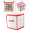 Christmas Ornament Storage Protective with Handle Transparent for Holiday 4