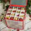 Christmas Ornament Storage Protective with Handle Transparent for Holiday 3
