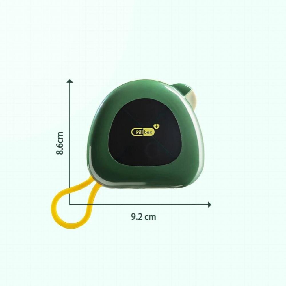 Pill Box Portable Small Mini 7 Days Large Capacity Storage Box Medicine Dispenser Sealed Portable Tablet Medicine Dispensing Box