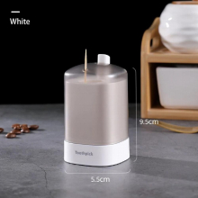 Automatic Pop-up Toothpick Box Portable Toothpick Holder Container for Restaurant Kitchen Toothpicks Dispenser Home Supplies
