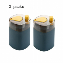 EW Nordic Style Toothpick Box Creative Press Automatic Sign-out Household Light Portable Toothpick Dustproof Storage Box