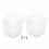 2 Count Refrigerator Side Door Storage Container Box Buckle Installation 5
