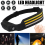 Led Head Torch Rechargeable LED Headlight Running Head Torch with Motion Sensor Waterproof Lightweight Headlight Flashlight 1
