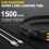 Led Head Torch Rechargeable LED Headlight Running Head Torch with Motion Sensor Waterproof Lightweight Headlight Flashlight 6