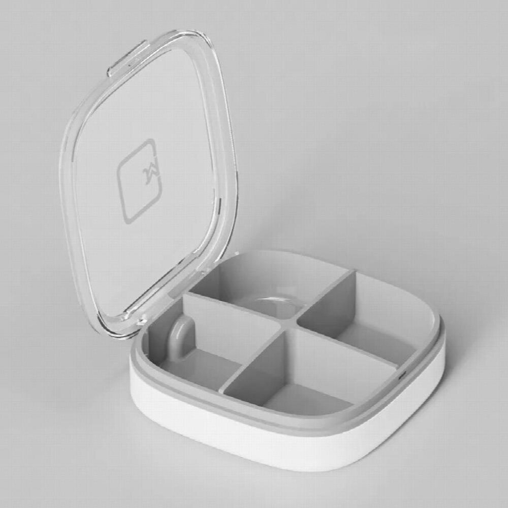 4/6 Grids Travel Medicine Boxes Portable Small Medicine Box Silicone Mini Sealing Box Object Medicine Storage Box Household Good