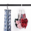 Creative multi-functional plastic tie rack Mini rotating 20-claw rack Scarf scarf accessories storage rack 4