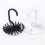 Creative multi-functional plastic tie rack Mini rotating 20-claw rack Scarf scarf accessories storage rack 7
