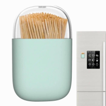 Toothpick Box Magnetic Toothpick Holder Storage Case Portable Dispenser Refrigerator Microwave Oven Toothpick Container