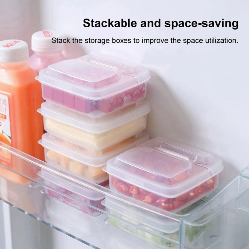 2Pcs Kitchen Cheese Storage Container with Lid and Cheese Board Server Crisper Transparent Plastic Storage Container 2