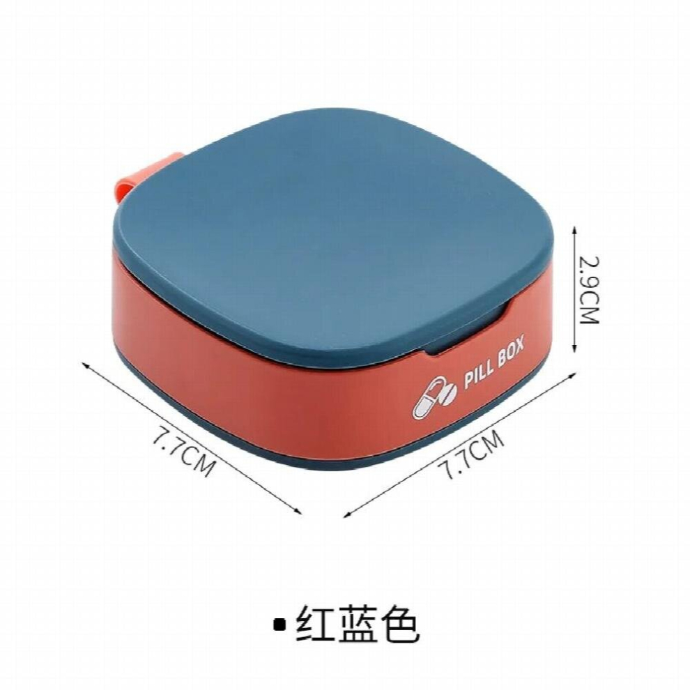 Portable Pill Box Household Supplies Travel Medicine Box Silicone Mini Seal Box Object Medicine Storage Box