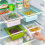 Refrigerator Storage Box Fresh Spacer Layer Storage Rack Drawer Sort Kitchen Accessories Hanging Organizer 5