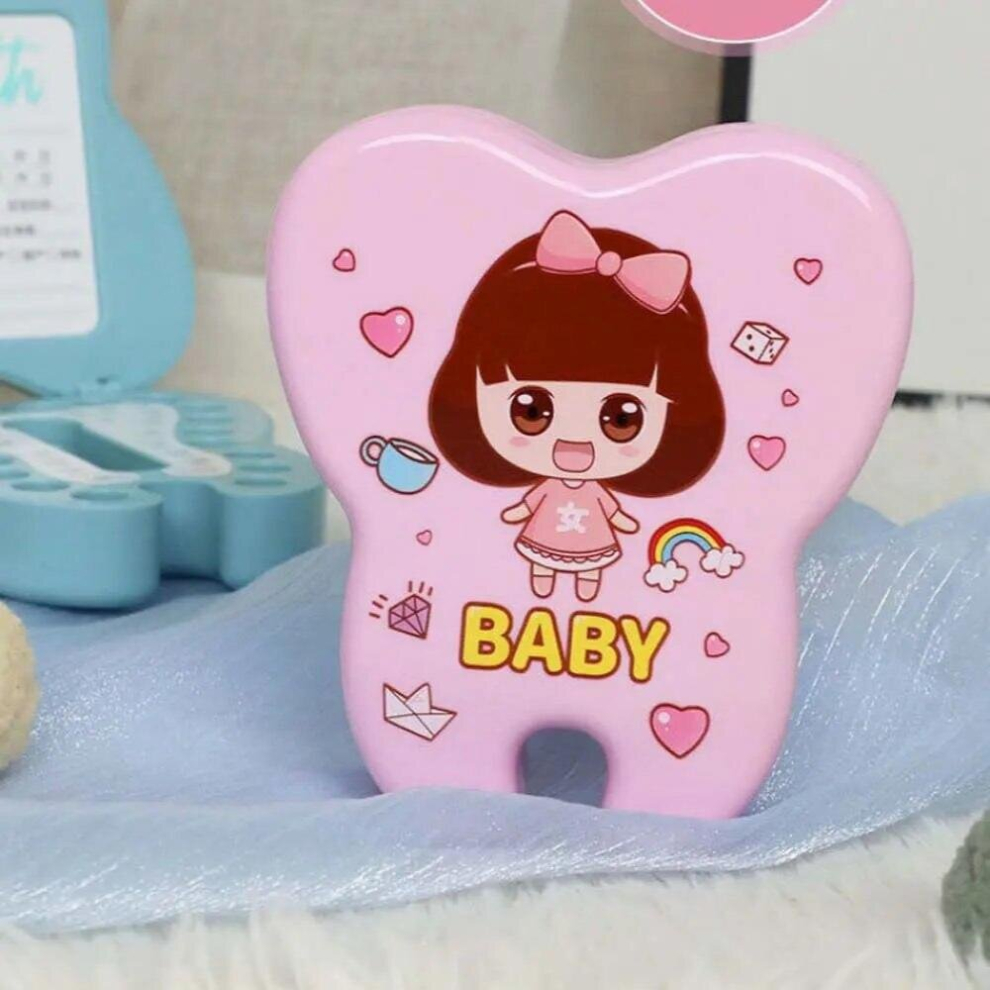 Creative Baby Kids Tooth Umbilical Cords Lanugo Storage Box Chinese Style Infant Milk Teeth Souvenirs Save