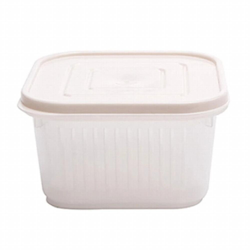 Drain Sealed Box for Ginger Garlic Onion Refrigerator Crisper Debris Refrigerator Storage Boxes Drawer Kitchen Organizer