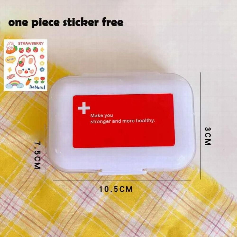 Portable Mini Pill Box 8 Grid Tablet Pill Case Holder Dispenser Medicine Boxes Dispensing Medical Kit Storage Organizer Supplies