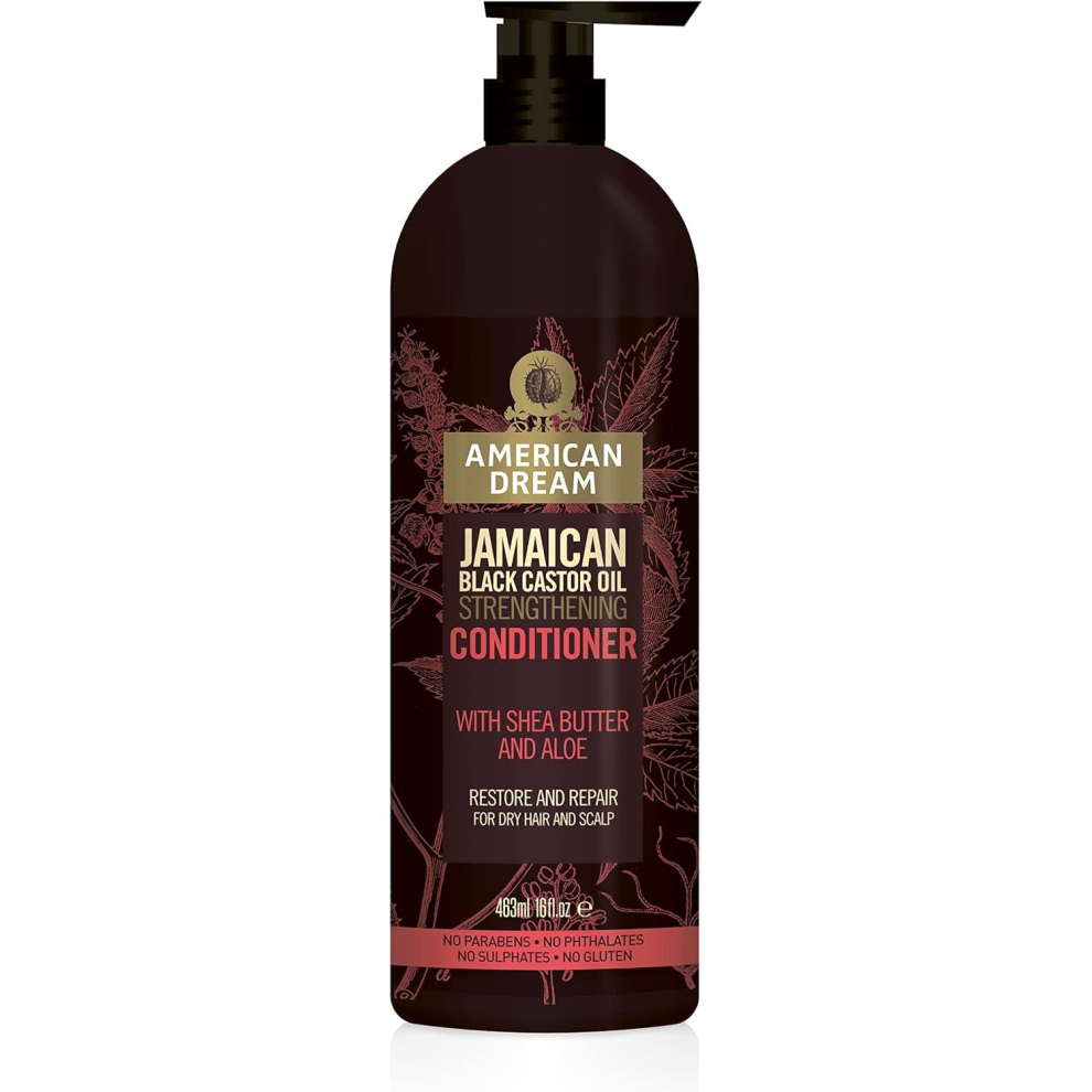 American Dream Black Jamaican Castor Oil Strengthening Conditioner 16Oz