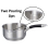 (20cm) Induction Milk Pan Stainless Steel 2 Double 4